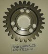328-17221-00-00 GEAR, 2ND WHEEL (27T)    87141020