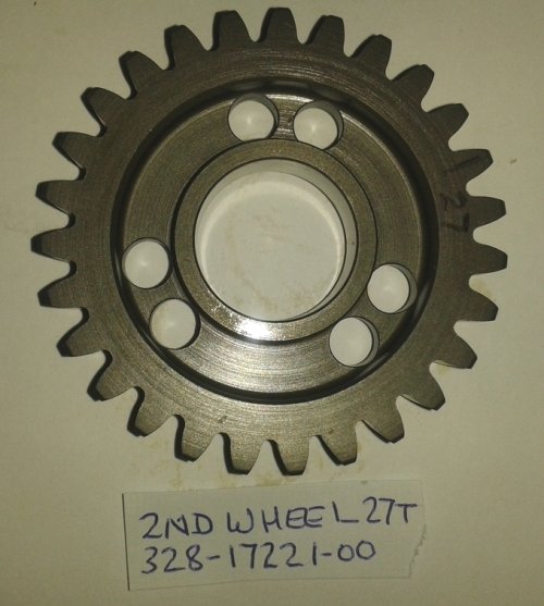 328-17221-00-00 GEAR, 2ND WHEEL (27T)    87141020