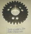 328-17221-00-00 GEAR, 2ND WHEEL (27T)    87141020
