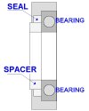 Clutch Basket Bearing Mod Seal 35x42x4    87141050