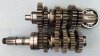 (image for) TZ350 Gearbox shafts / gears (without bearings)