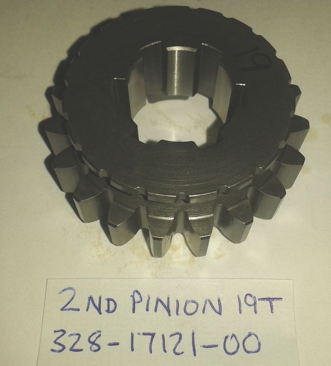 328-17121-00-00	GEAR, 2ND PINION (19T)    87141020
