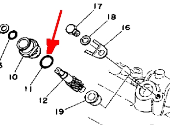 93210-13016 HOUSING ASSEMBLY O Ring   8409910090