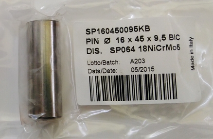 137-11633-00 PISTON PIN 16 X 45mm (METEOR) 	8409910090