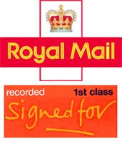 Royal Mail Signed ForÂ® 1st Class